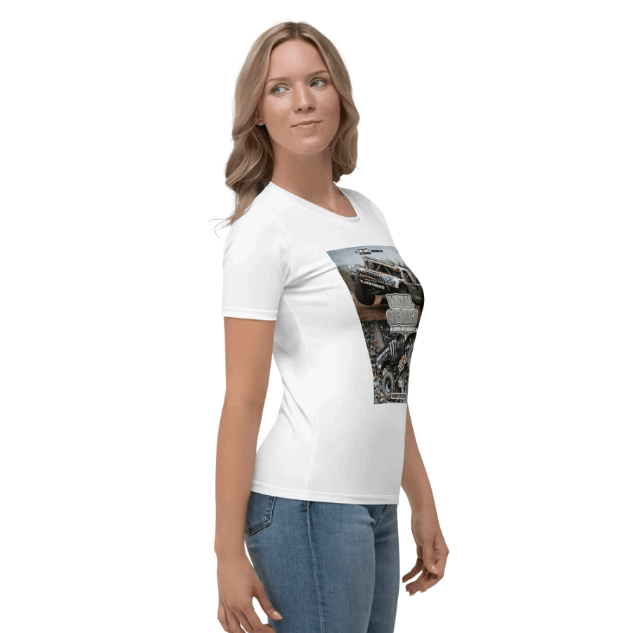Metal Carnage (Screenplay Poster) T-Shirt (Women) - White product image (3)