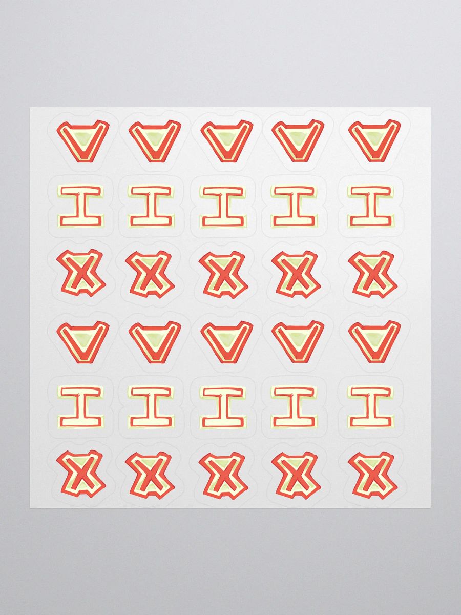 30x "VIX" Candles Sticker Pack product image (1)