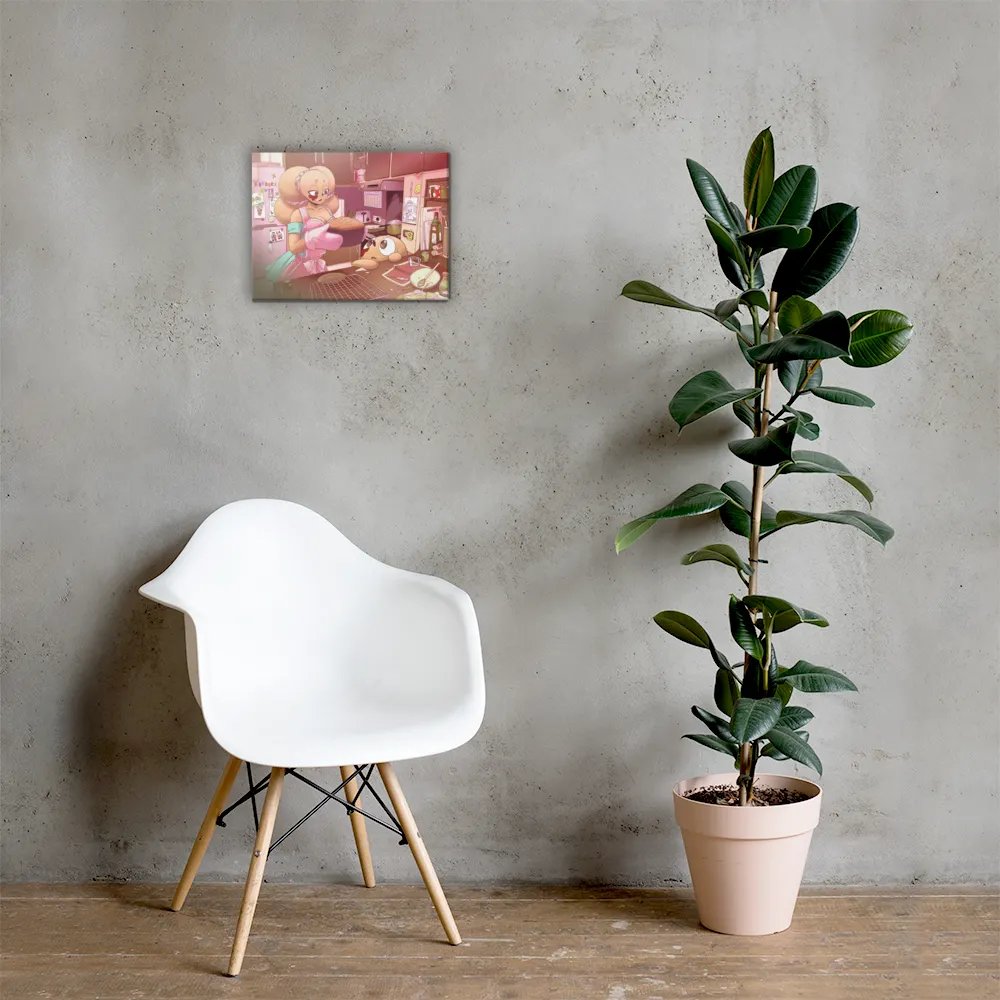 Baking with Boba Canvas Print product image (5)