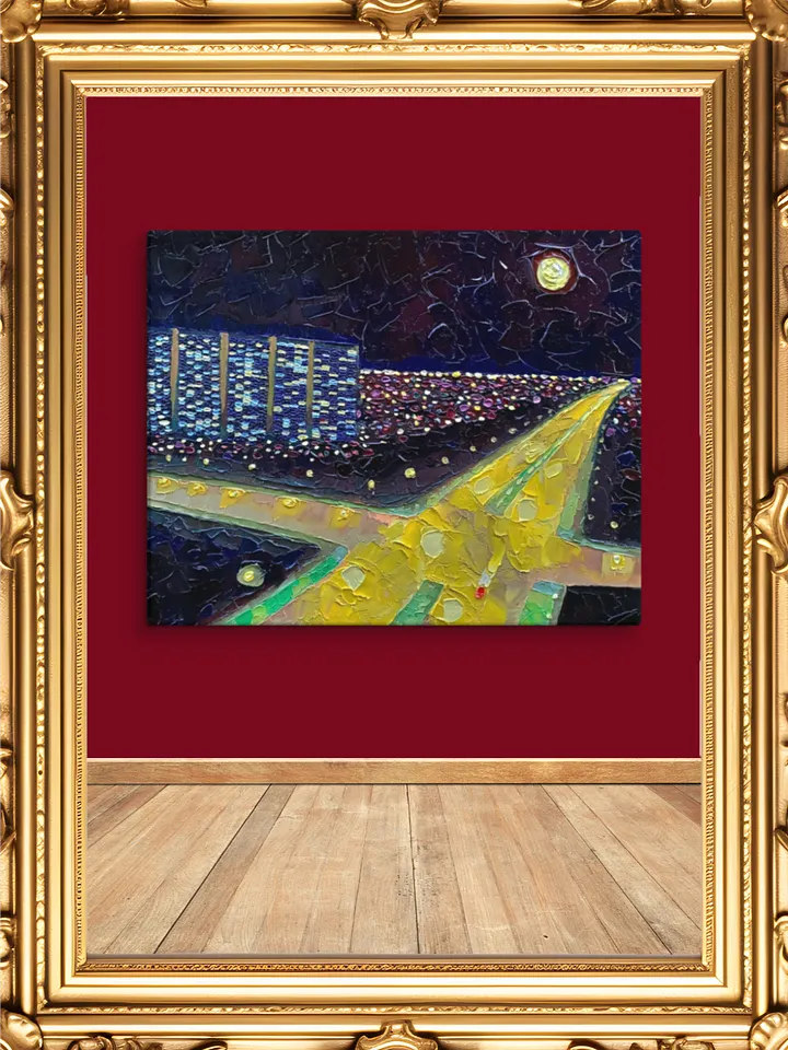 The Vein Of The City Canvas Print product image (1)