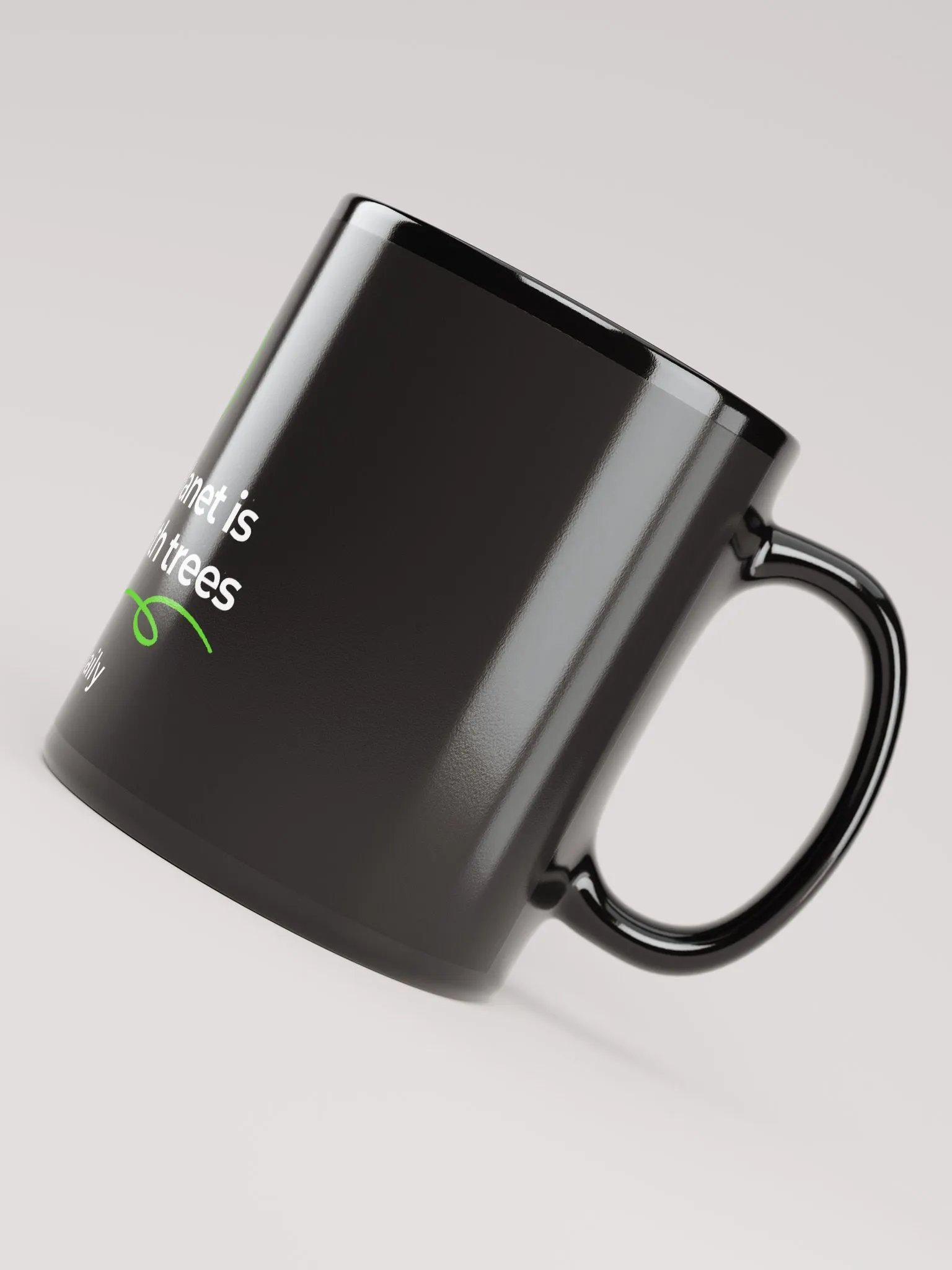 “A Better Planet” Black Glossy Mug – BiocharDaily Edition product image (8)