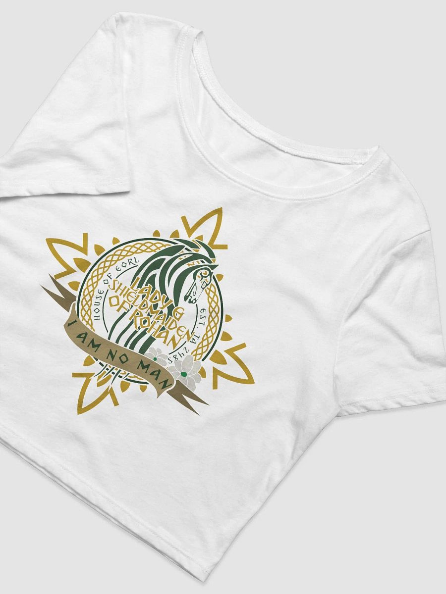 Lady & Shieldmaiden of Rohan Crop Top | Éowyn Quote product image (8)