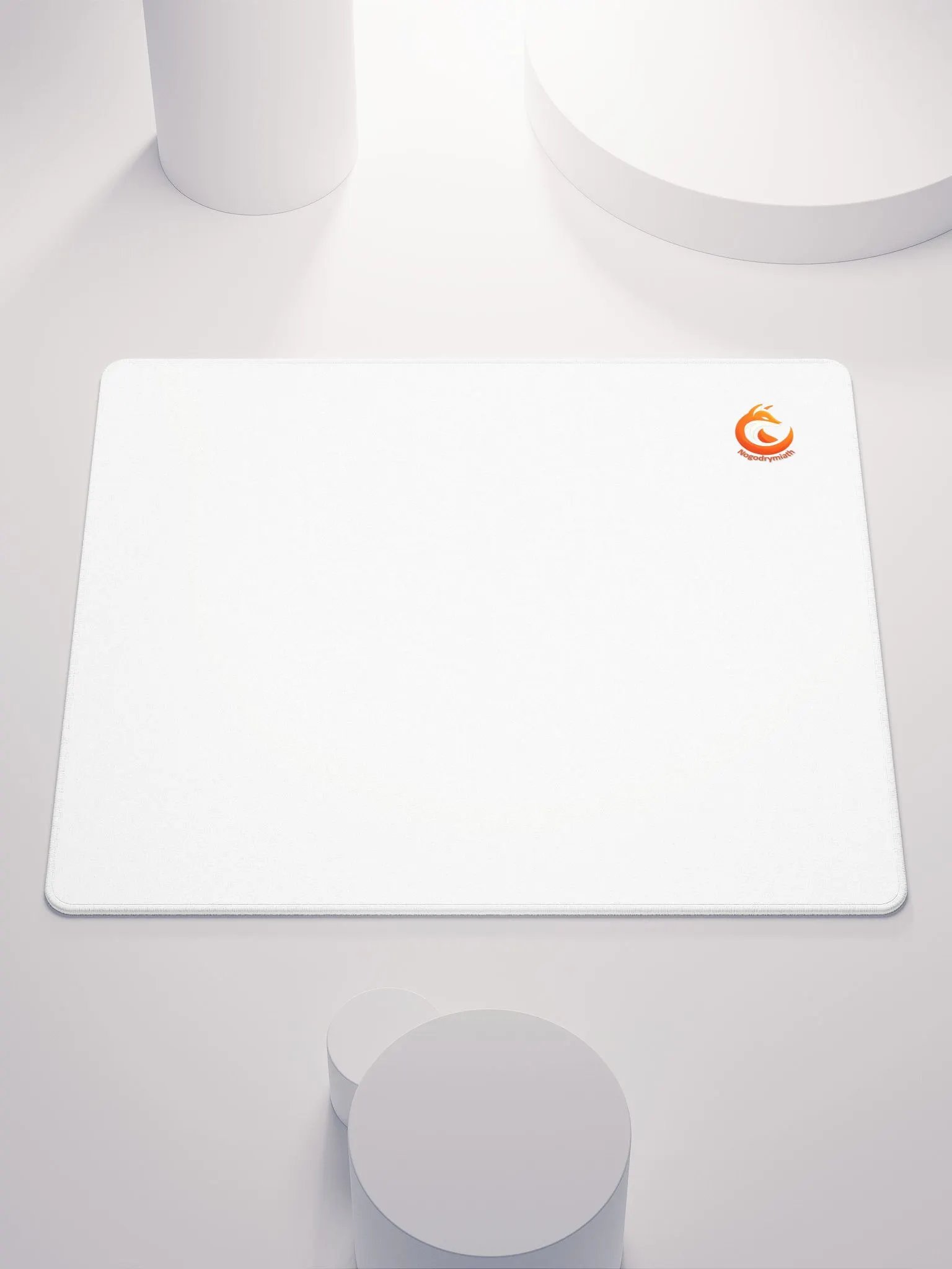 Nogo Mouse Pad gaming 40x46cm blanc product image (1)