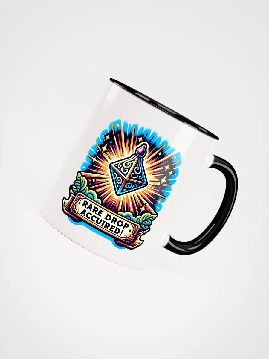 "Rare Drop Acquired" Mug - Perfect Gamer’s Coffee Cup with Unique Loot Phrases product image (11)