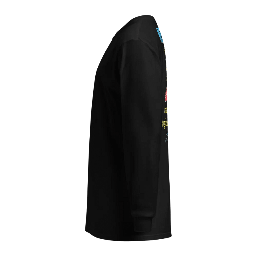 Heavyweight Long Sleeve Shirt [Quote 3] | Garment-Dyed, Unisex product image (3)