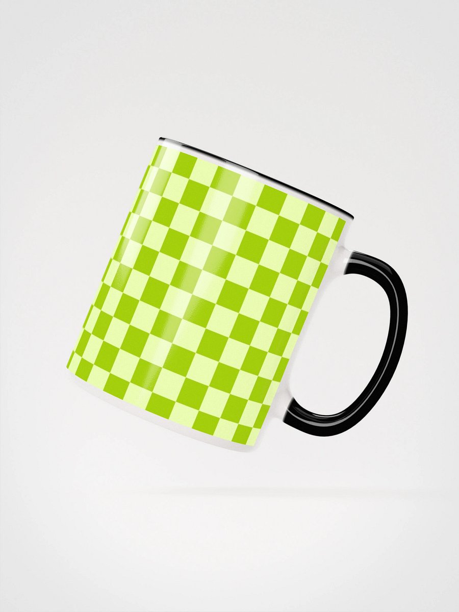 Checkered Mug in Green product image (13)