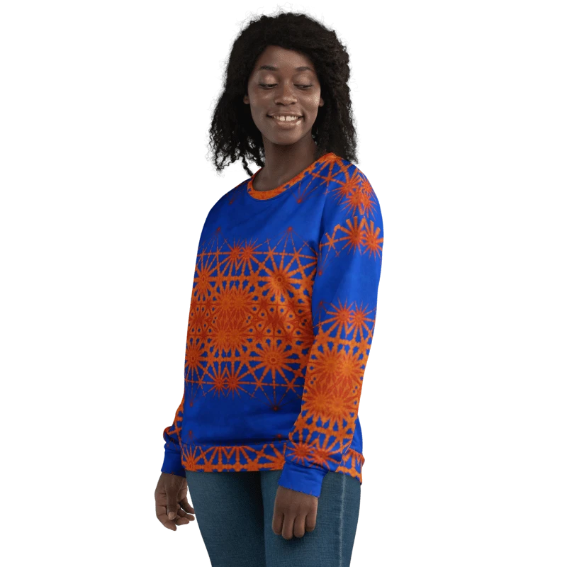 Abstract Two Tone Unisex Sweatshirt product image (3)
