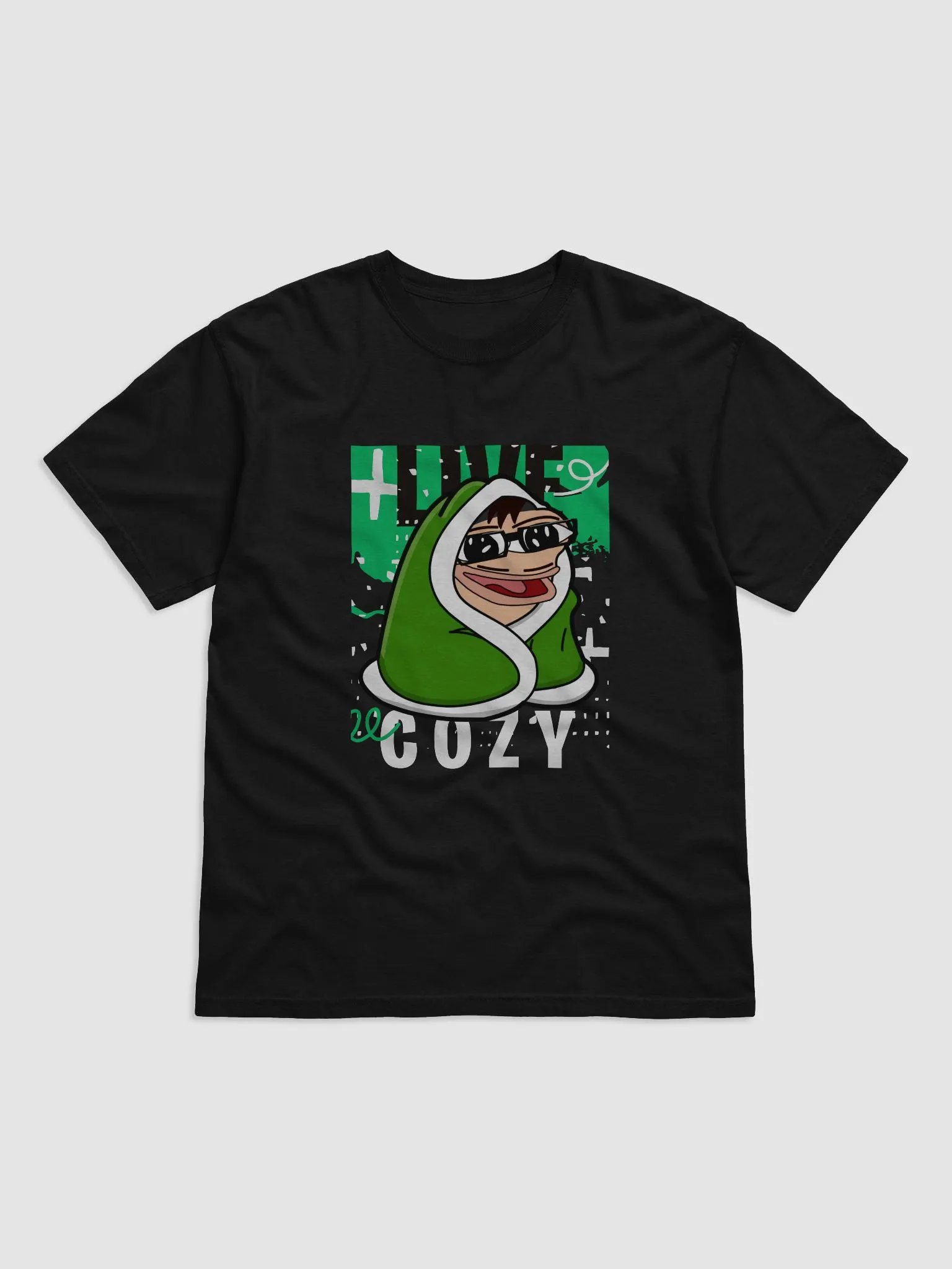 Live Cozy Shirt (Black Edition) product image (1)