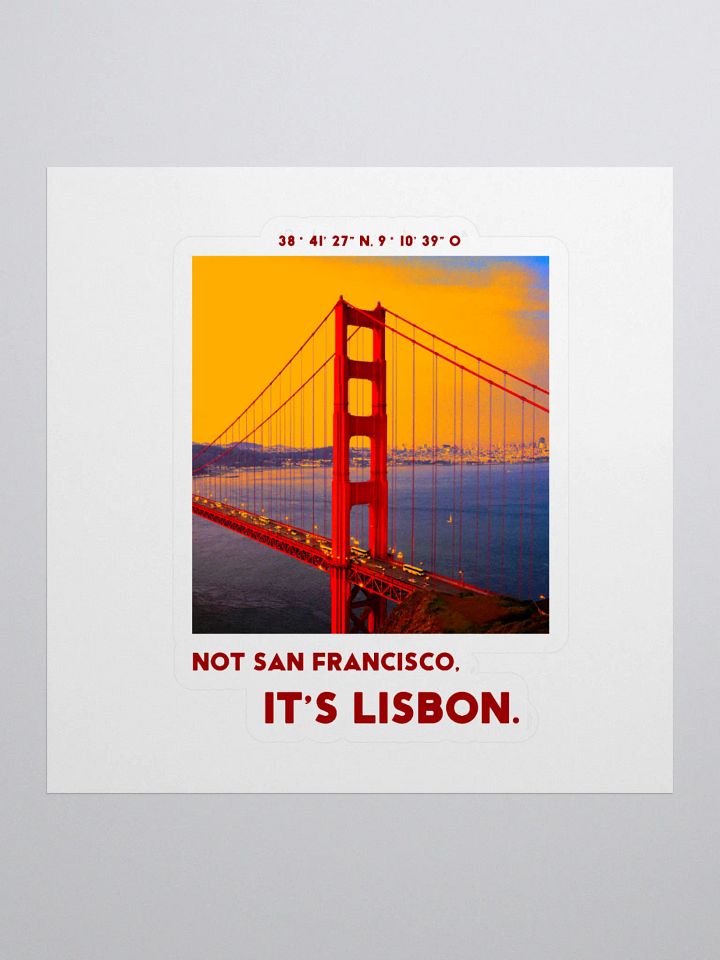 It's Lisbon! (Sticker) product image (1)