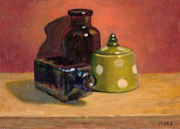 241122 Glazing Study. Original Study Artwork. product image (1)