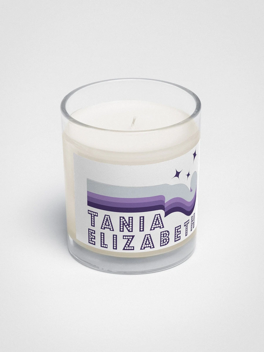 Unscented Soy Wax Candle with Tania Elizabeth Four Fiddles Logo product image (2)