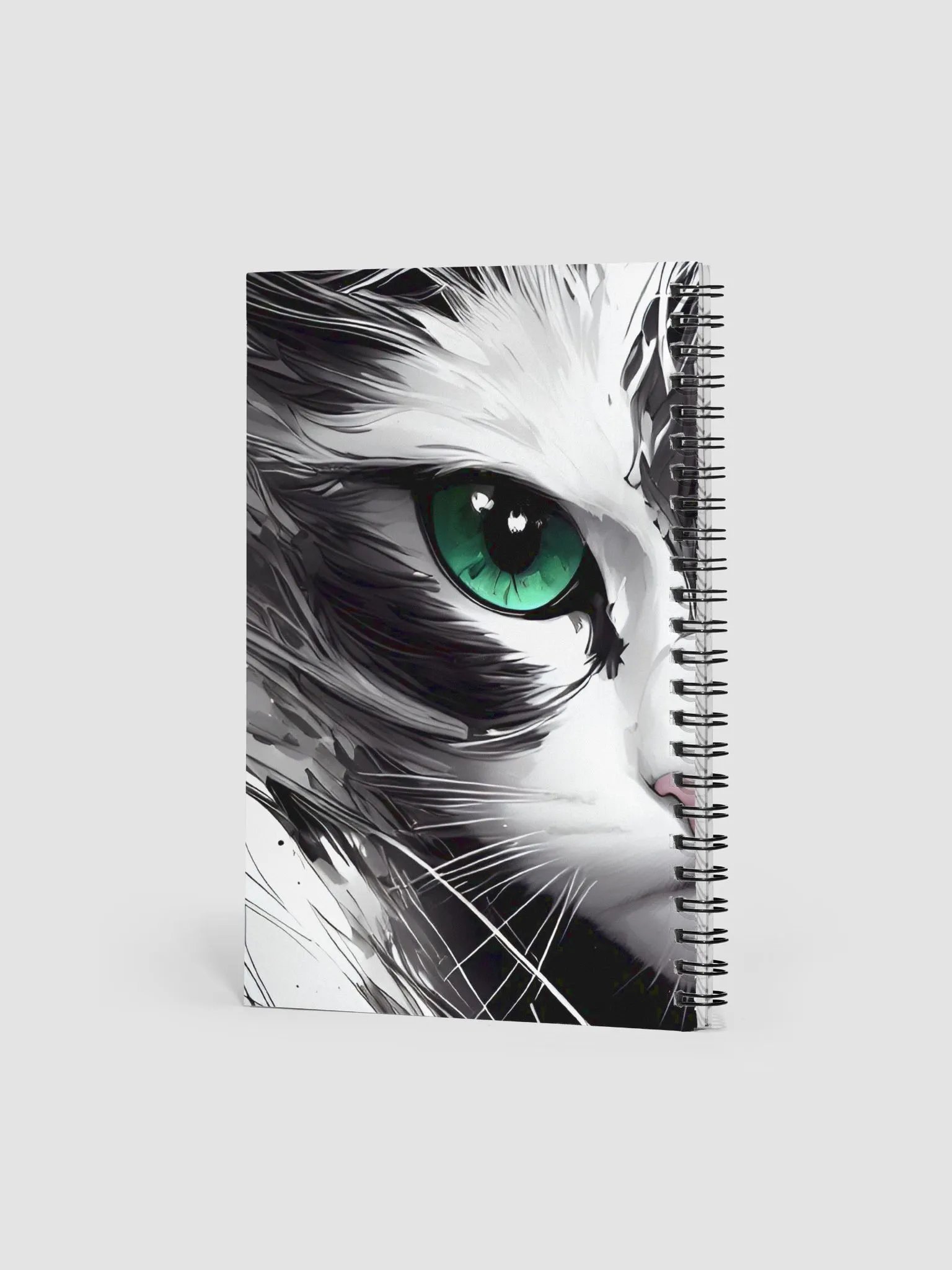 Cat Black and White product image (2)