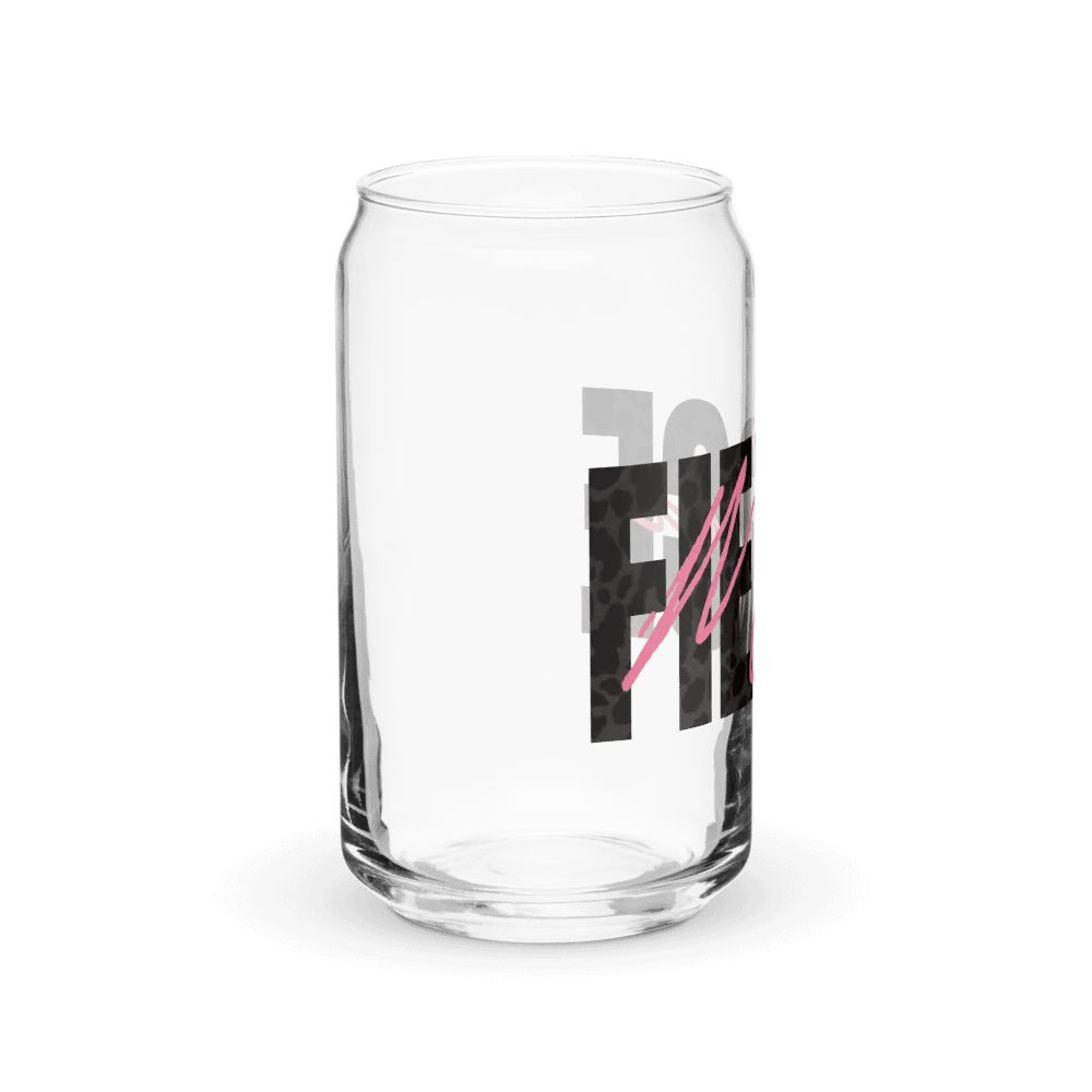 Fierce Mama Can-Shaped Glass product image (10)