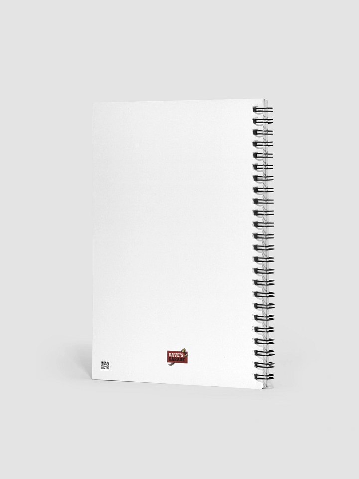 Dave's Garage Binary Spiral Notebook product image (2)