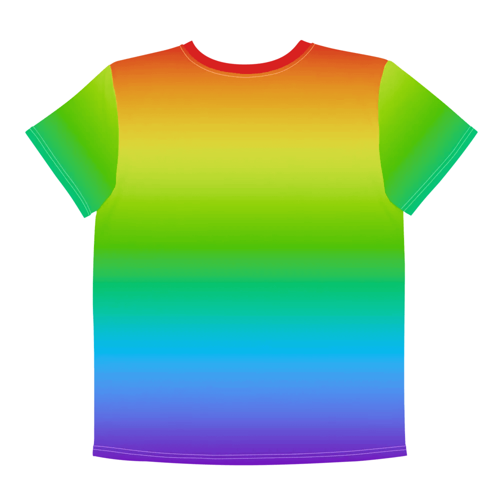 Rainbow Youth Crew Neck T-Shirt product image (12)