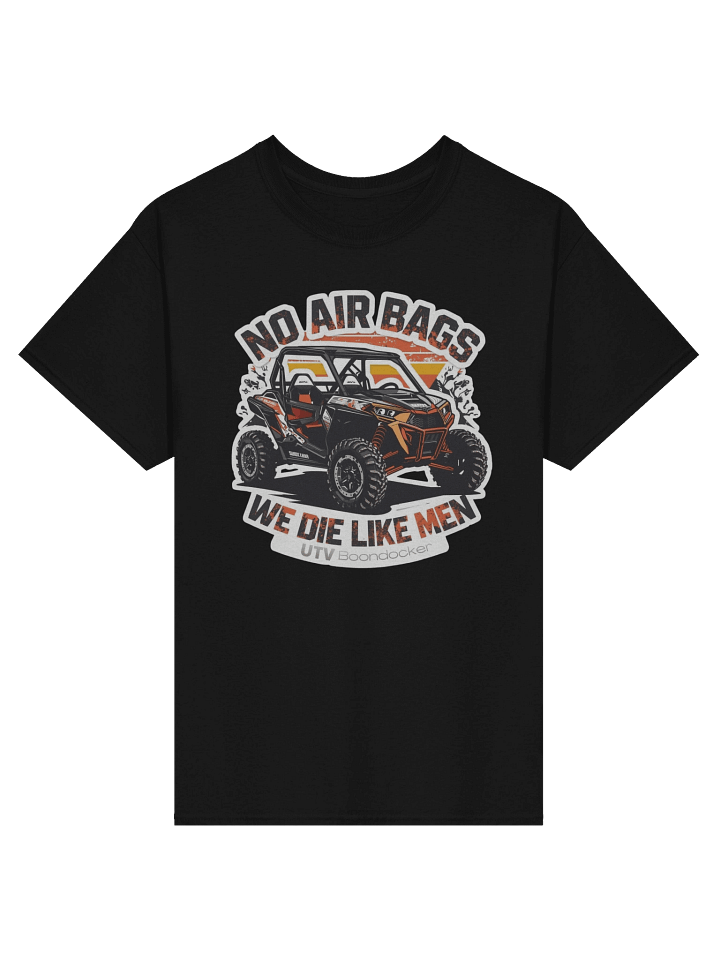 No Air Bags Print on Gildan Heavyweight Tee product image (2)