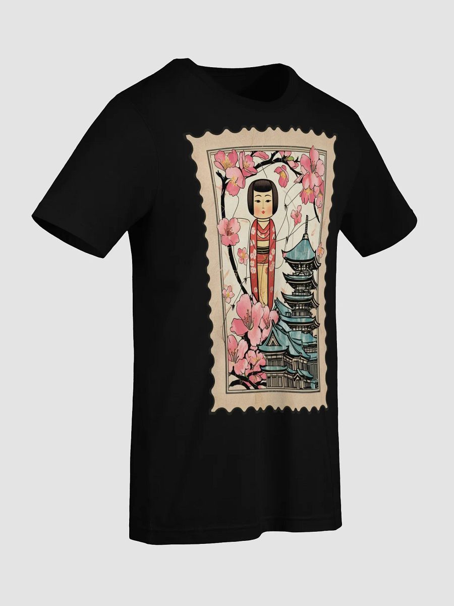 Cherry Blossom Kokeshi Doll T-Shirt product image (20)