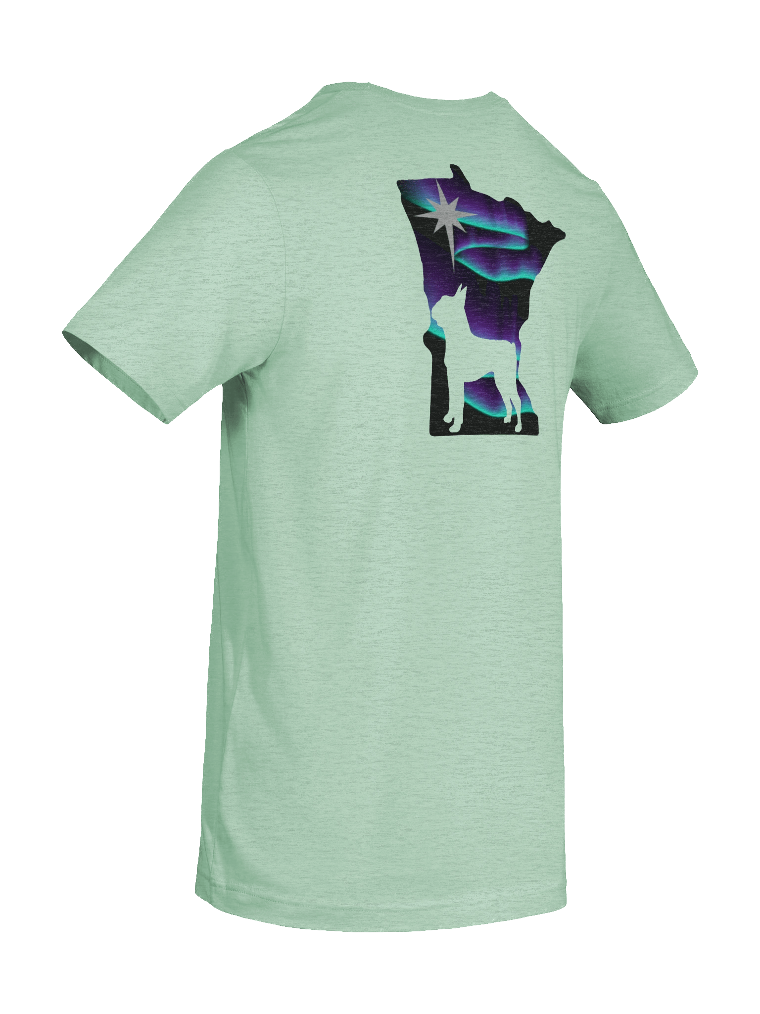 MN Boston Terrier Club Art Style w/ Northern Lights Back Logo product image (10)
