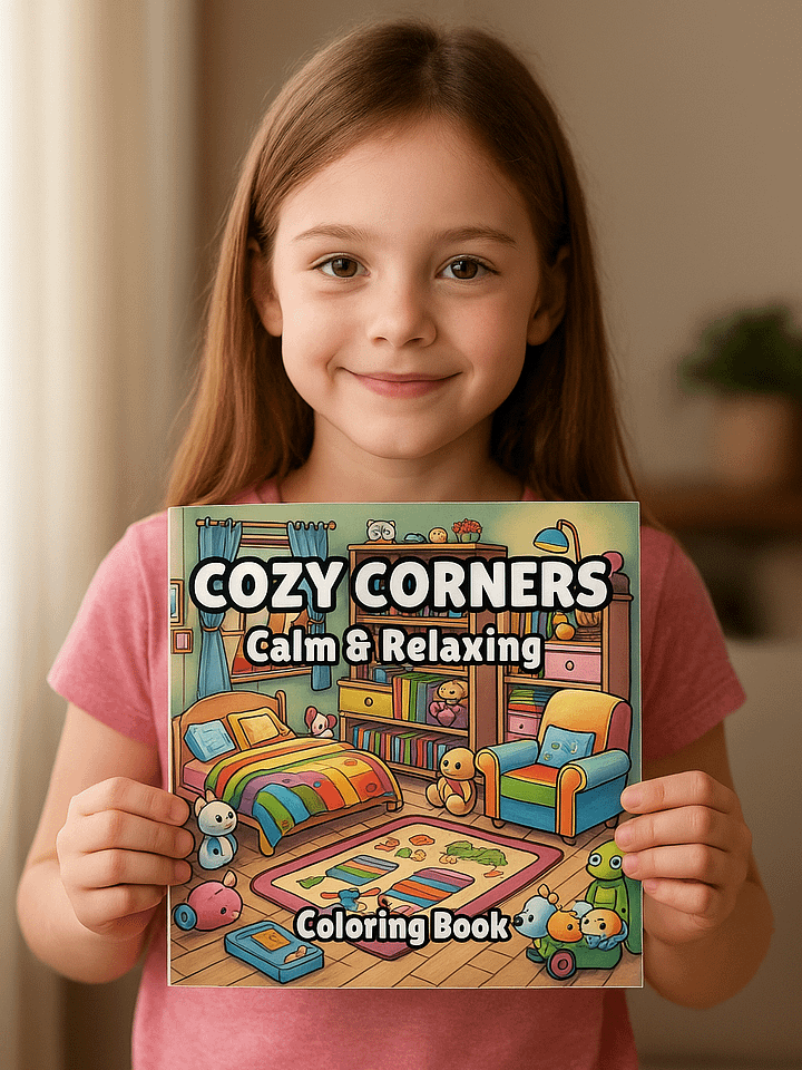 Cozy Corners Coloring Book product image (1)