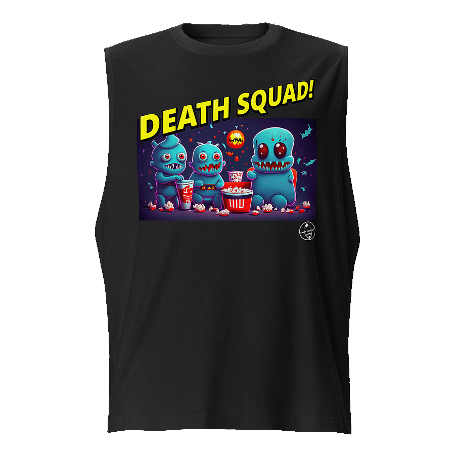 Death Squad Superhero Muscle Tee Black product image (1)