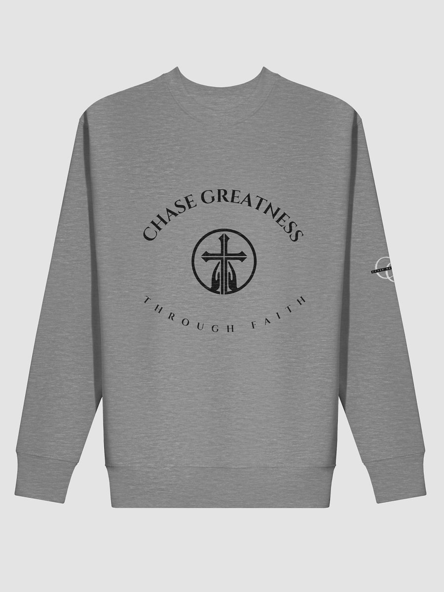 CG Faith Crew Neck Sweatshirt (Black) product image (15)