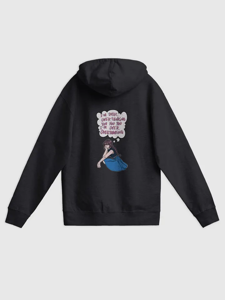 Over Overthinking Anime Zip Hoodie product image (1)