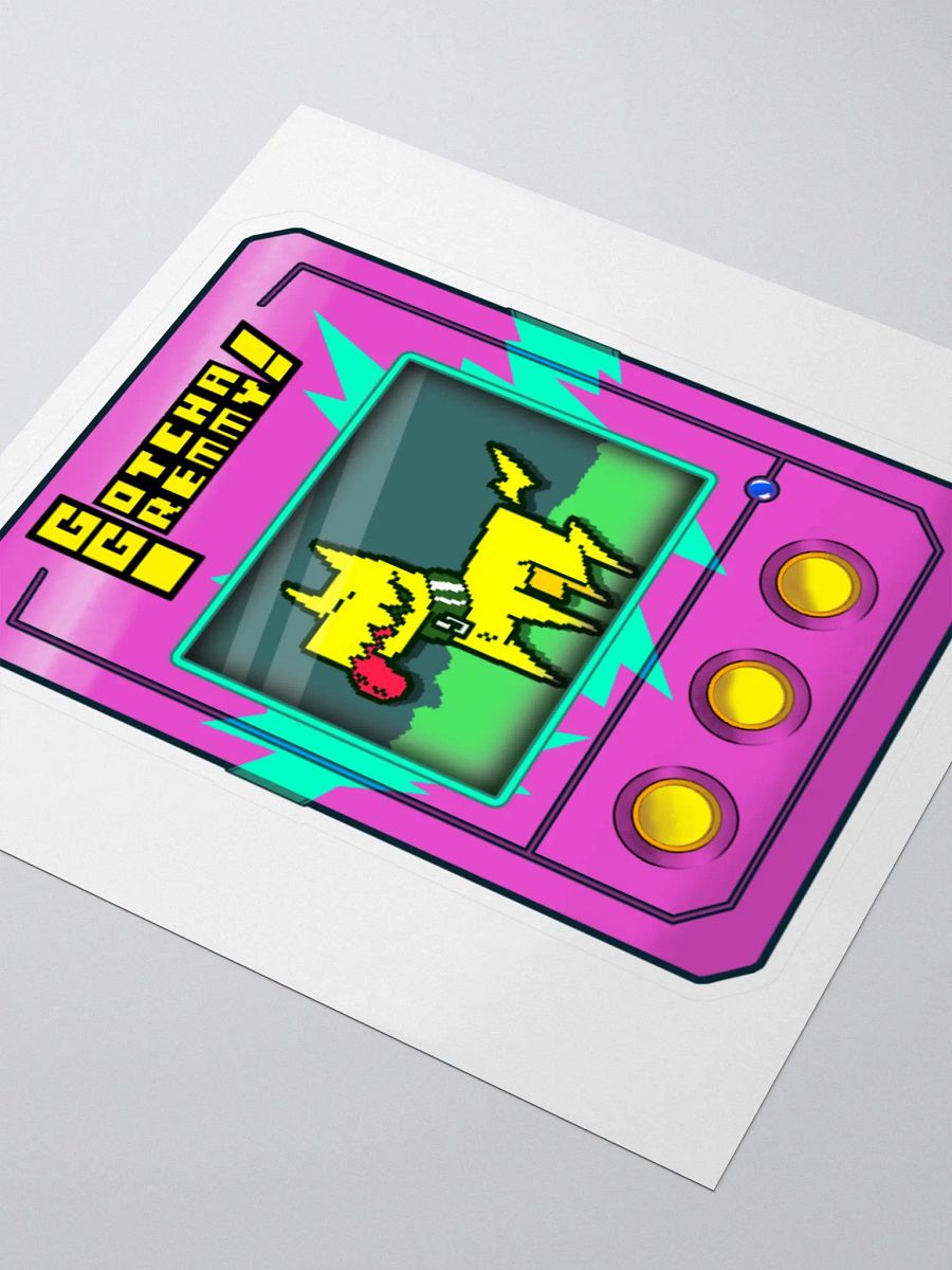 Gotcha Gremmy! [Pink/Teal] - Sticker product image (3)