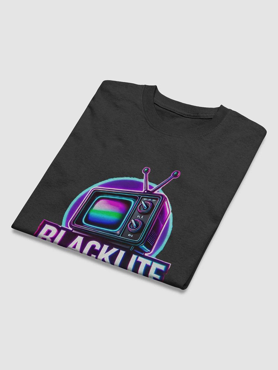BlackLite TV Neon Static Unisex Tee product image (4)