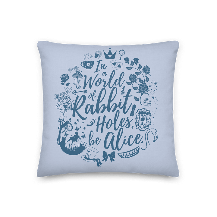 The Rabbit Hole: Decorative Pillow product image (1)