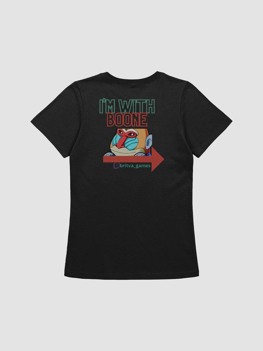 I'm with Boone! Woman's Relaxed-fit Tee product image (2)