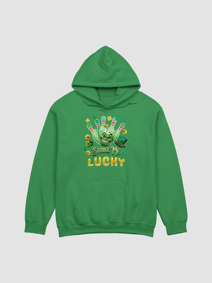 Strike Me Lucky Bowling Ball Classic Hoodie product image (5)