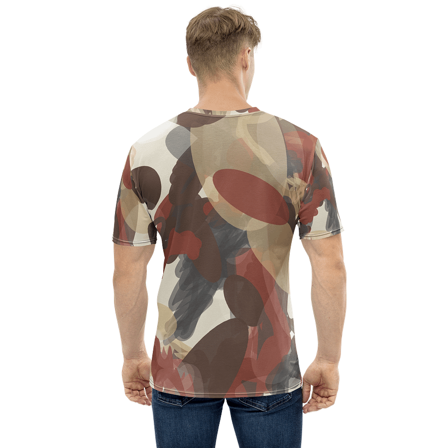 Translucent Abstract All-Over Print T-Shirt product image (2)