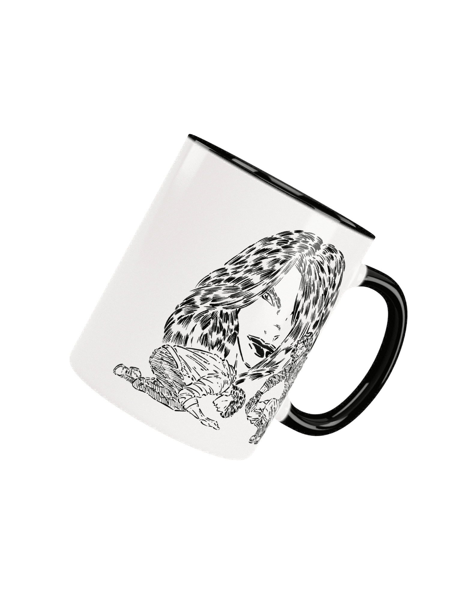 MEIFUMADO | Atsuko | Black & White Mug product image (4)