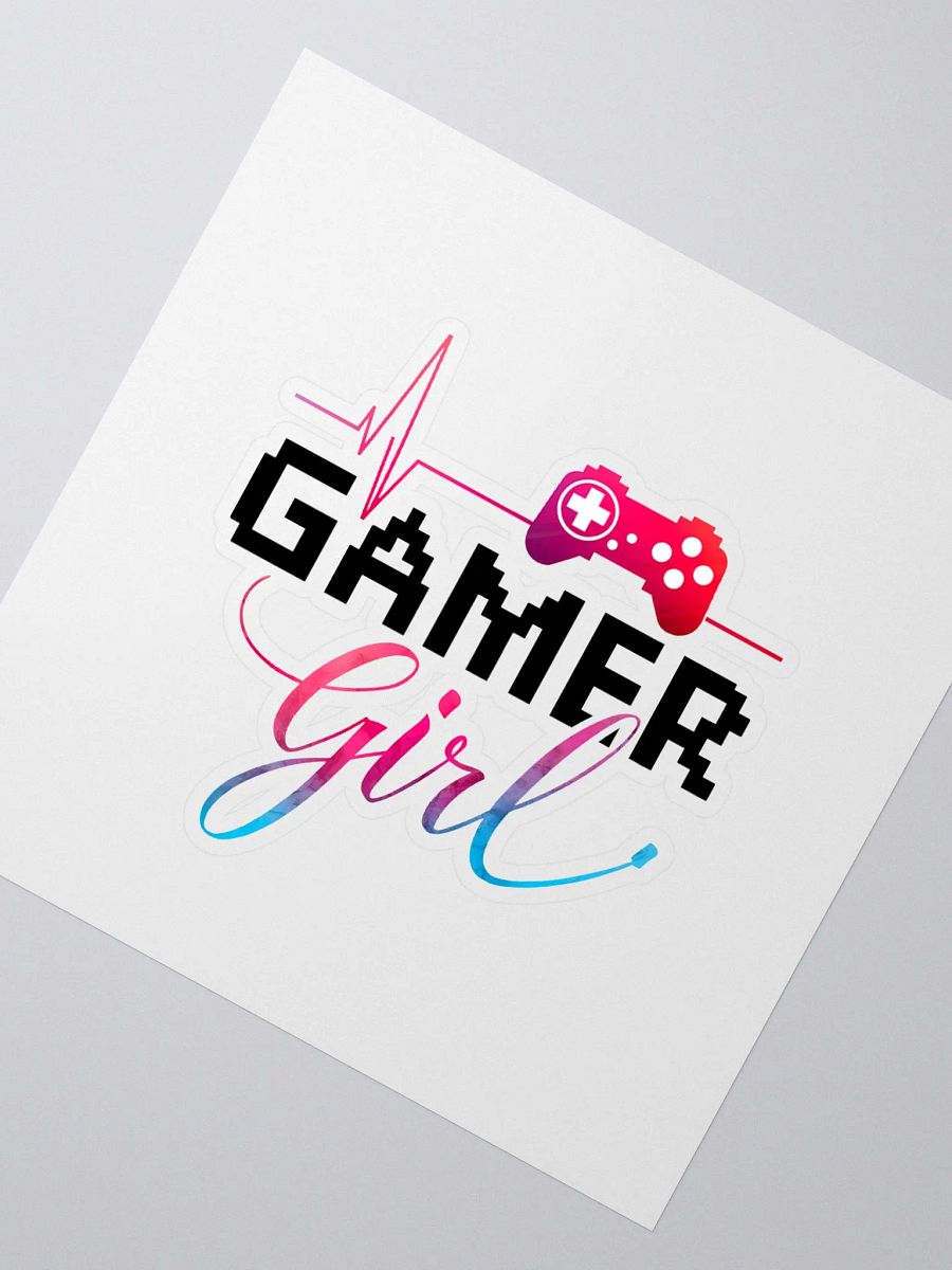 Gamer Girl Heartbeat Sticker Set product image (2)