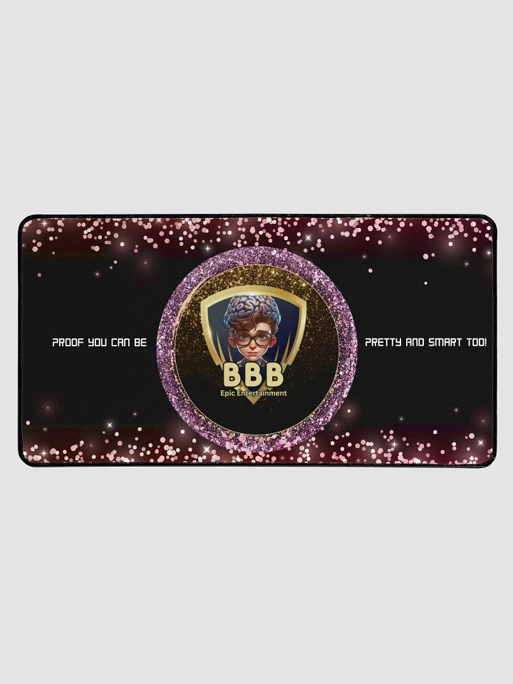 Elevate Your Game with the BBB Gaming Mouse Pad: Where Pretty Meets Smart! product image (1)