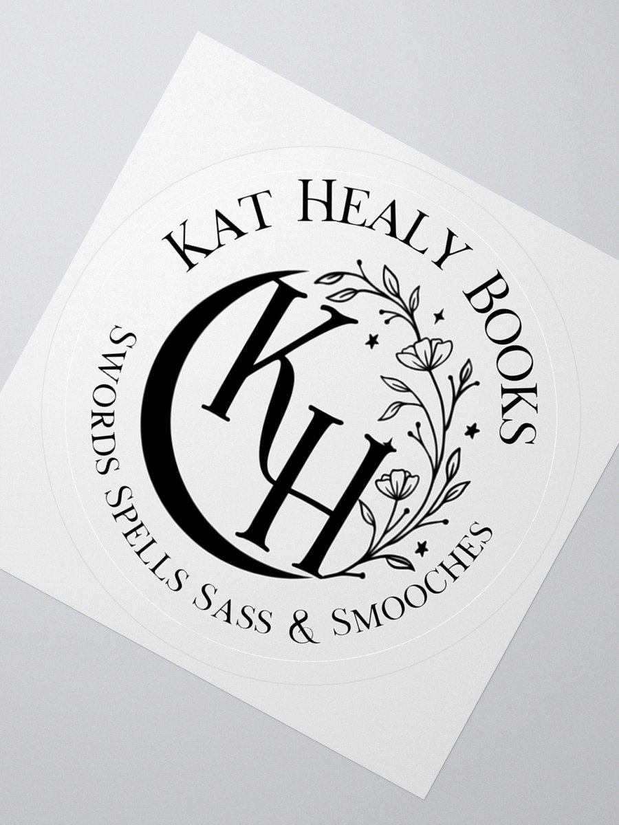 Kat Healy Books Slogan Sticker product image (4)