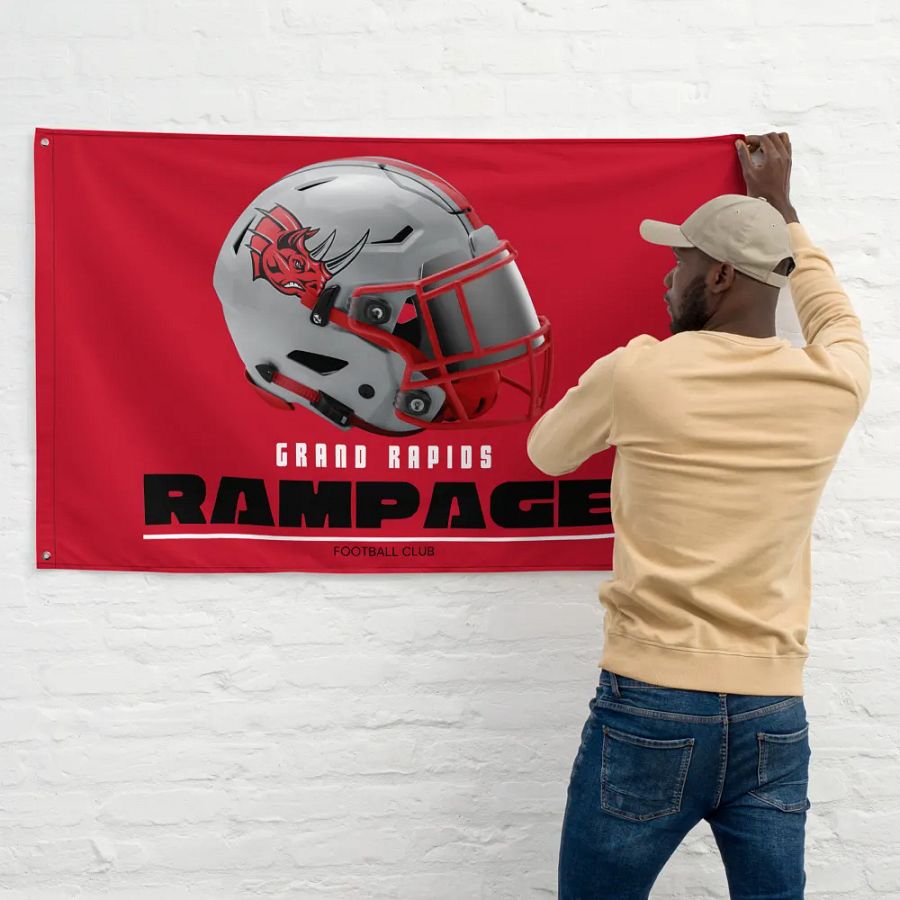 Grand Rapids Rampage Team Flag product image (11)