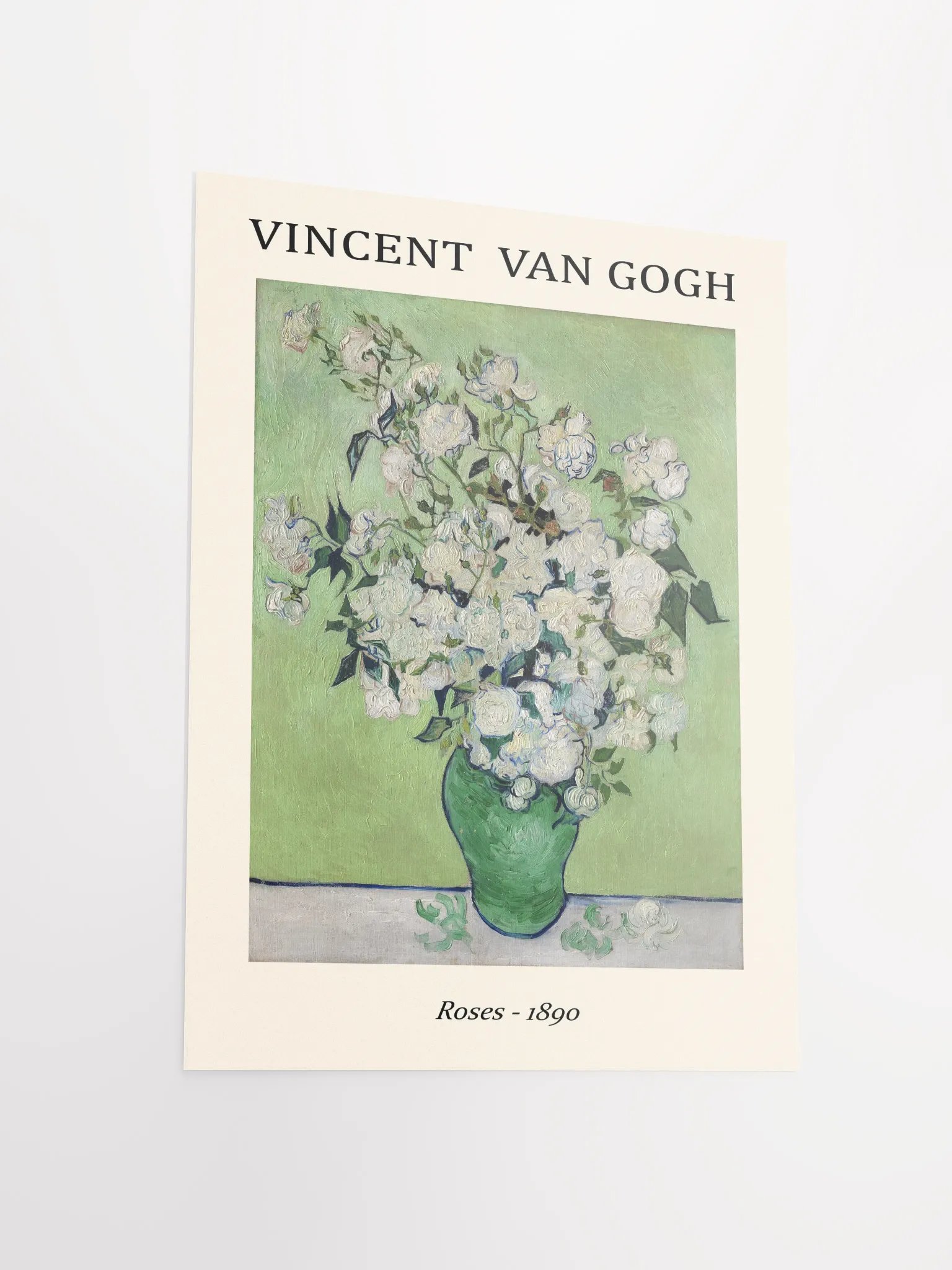 Classic art art poster 'Roses' by Vincent van Gogh product image (11)