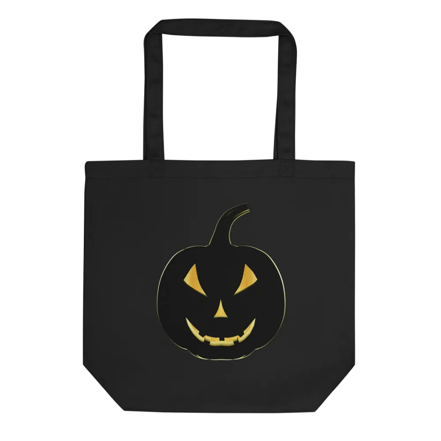 Pumpkin, Jack o Lantern Face - Halloween Tote Bag product image (1)