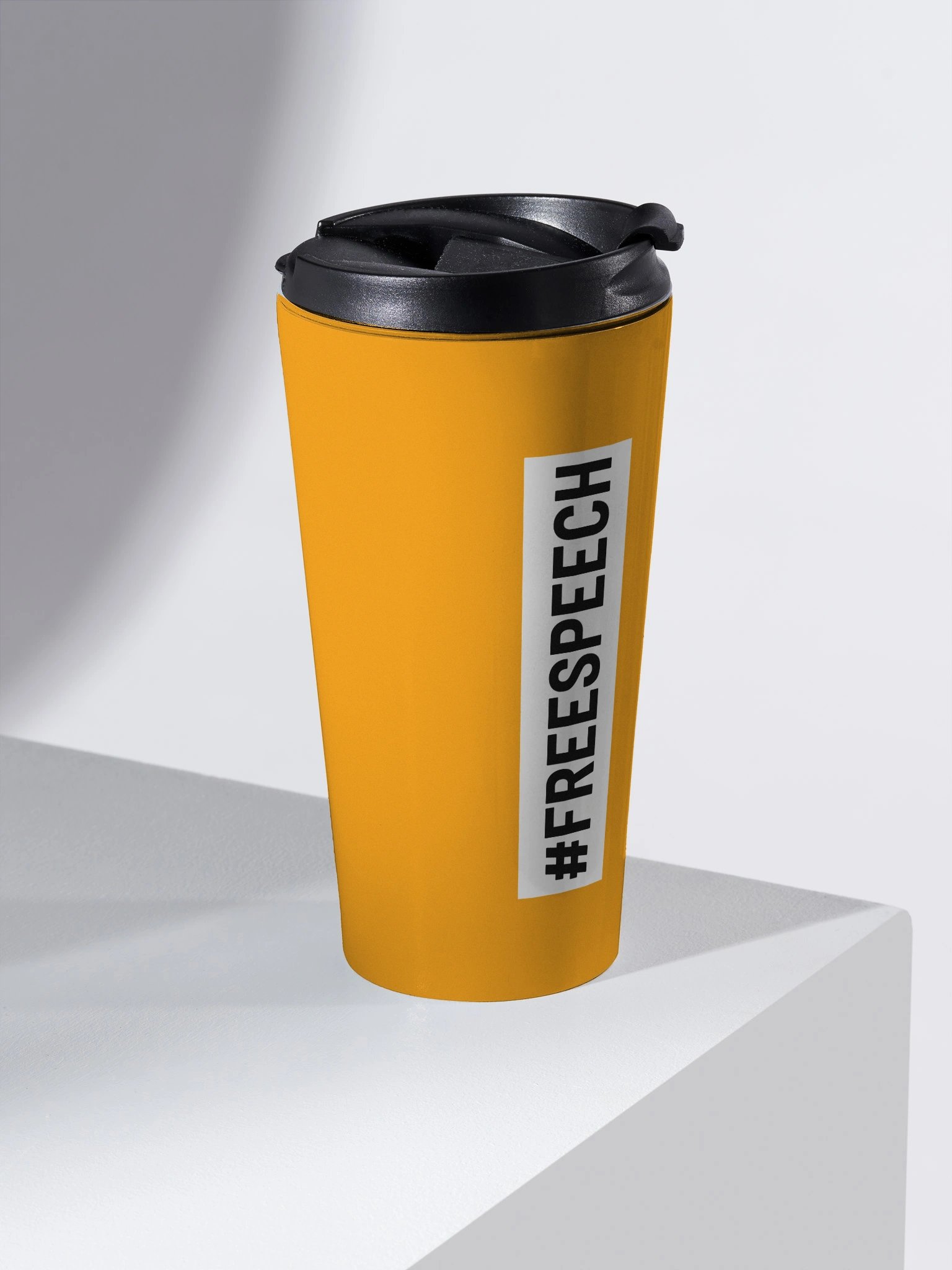 Free Speech Stainless Steel Travel Mug product image (2)