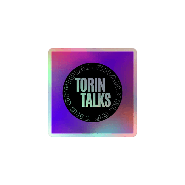Torin Talks Holographic Sticker Set product image (1)