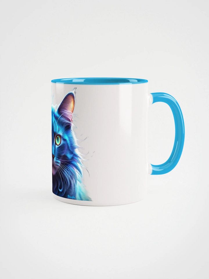 Neon Fur Feline Ceramic Mug product image (1)