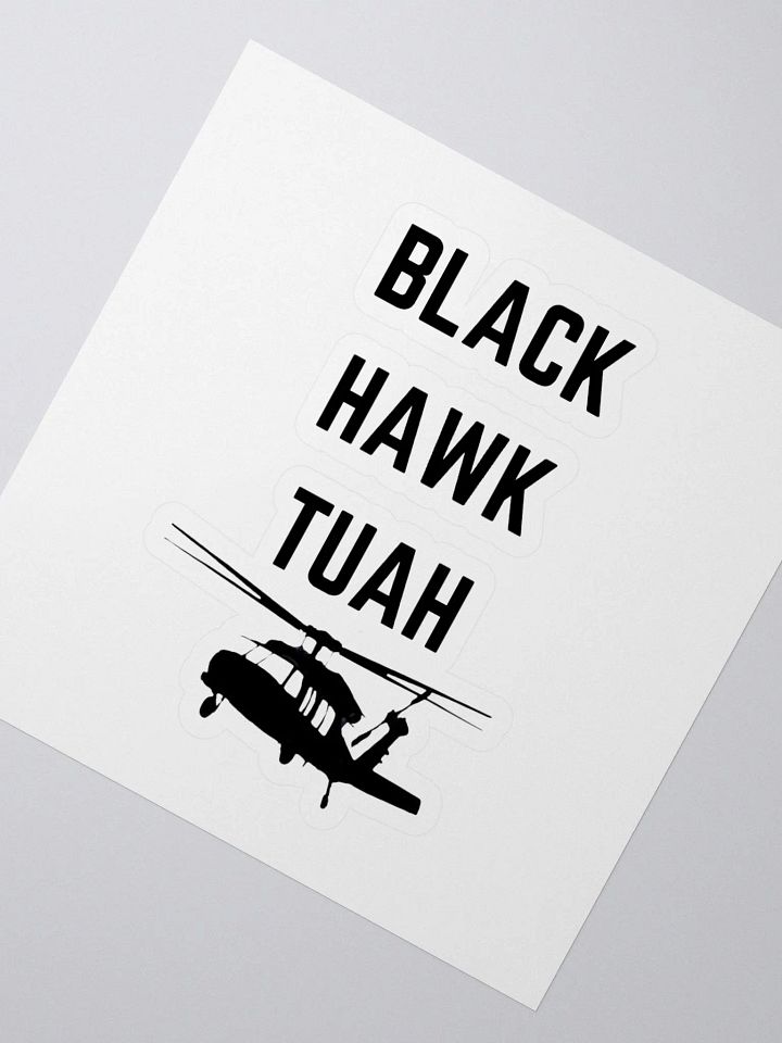 Black Hawk Tuah Stickers product image (2)