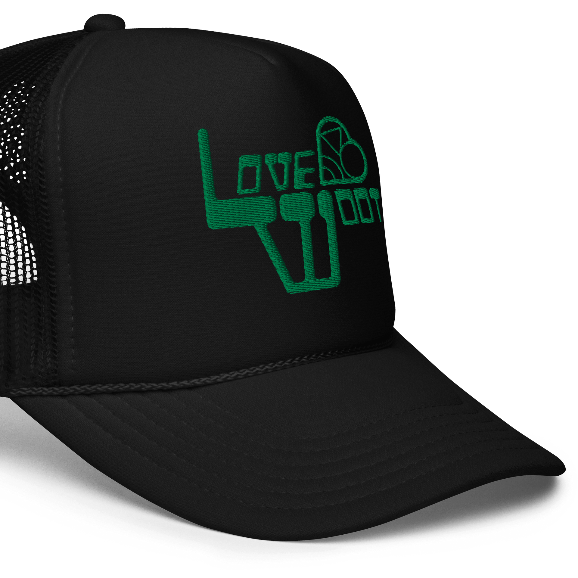 LoveWooT Trucker (green logo) product image (7)