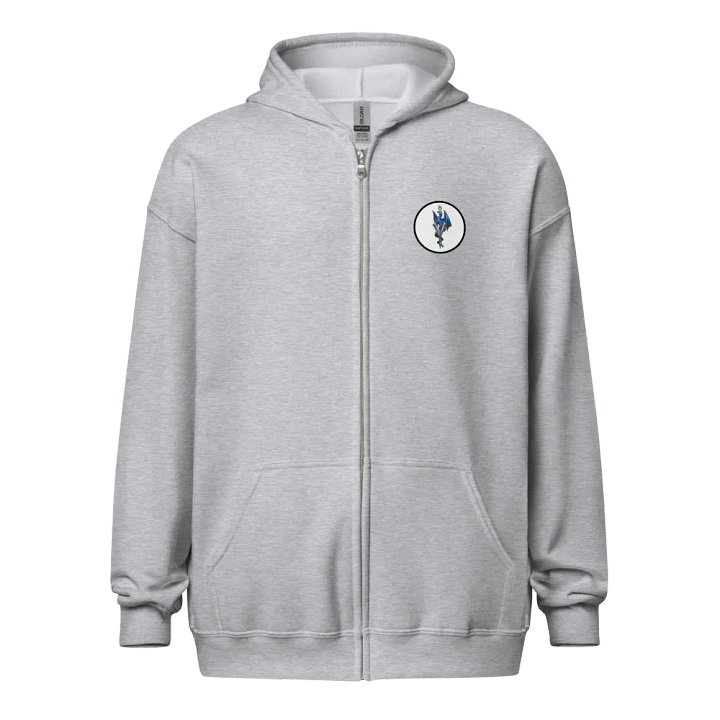 Dragon Doc Heavyweight Full-Zip Hoodie - Sport Grey product image (1)