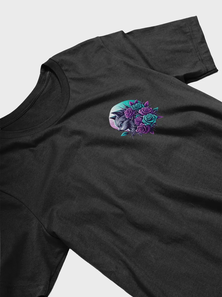 Midnight Roses Wolf Graphic Tee product image (24)
