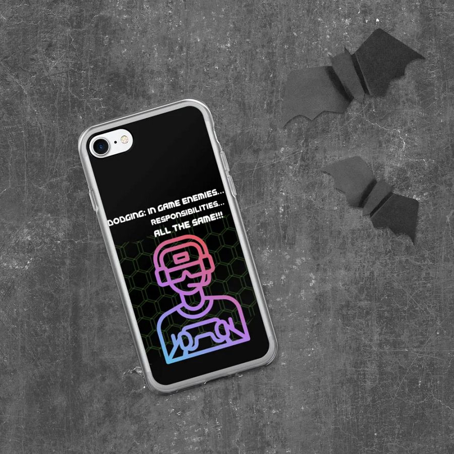 Gamer's Responsibility Dodger iPhone Case product image (332)