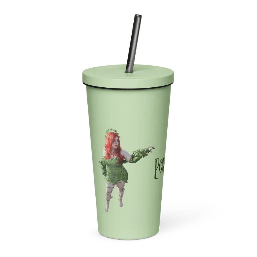 Poison Ivy Insulated Tumbler w/ Straw product image (3)