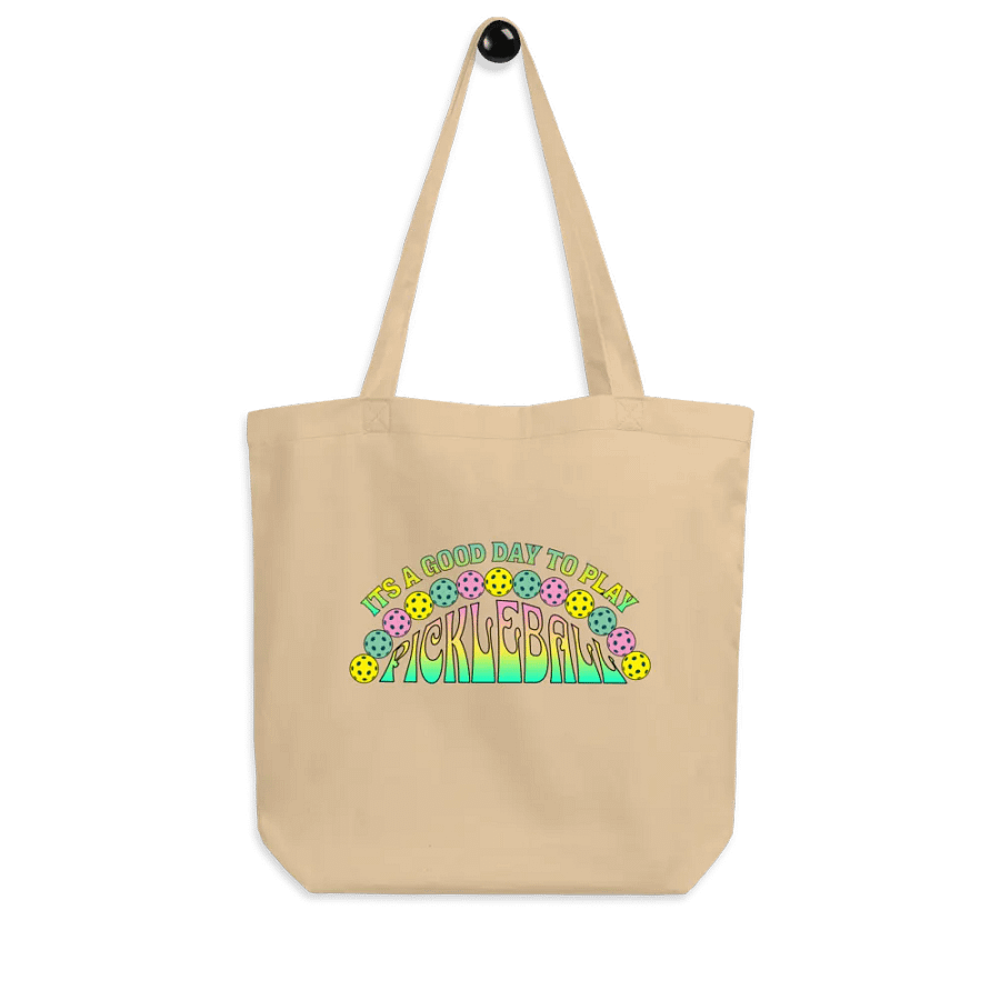 It's A Good Day To Play Pickleball Eco Tote product image (7)