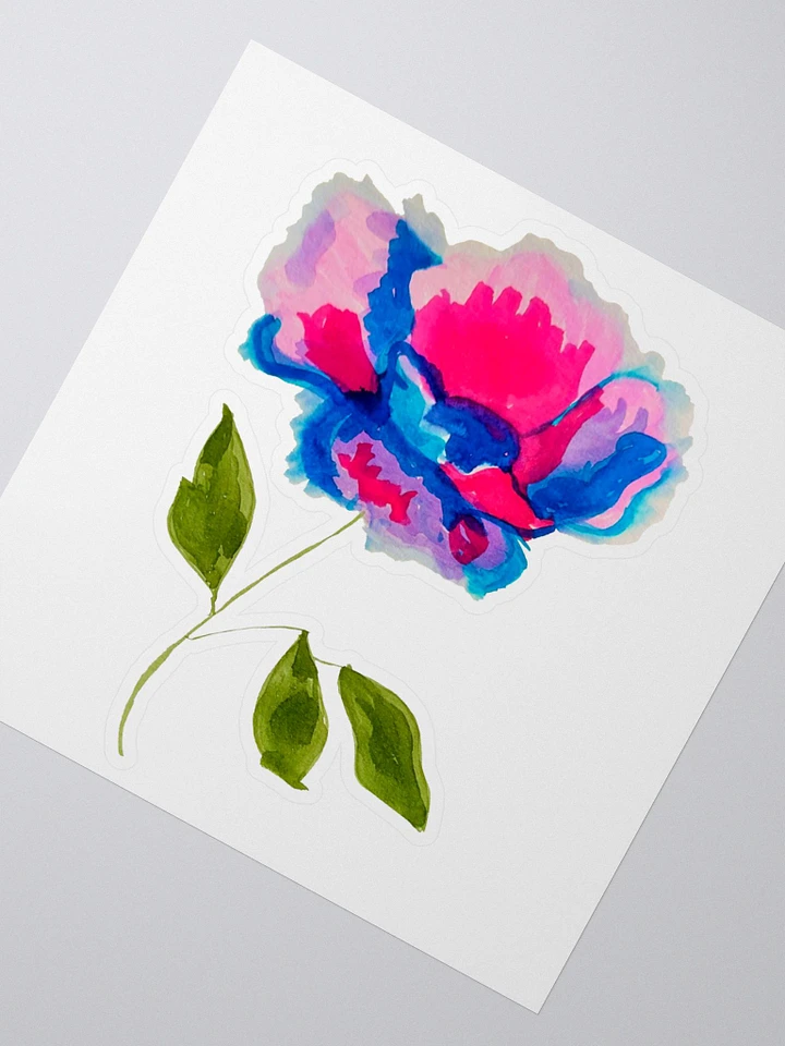 Flower Watercolour Sticker product image (1)